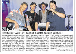 Jetzt hat der "Voll TAFF" -Fanclub in Ofden auch ein Zuhause